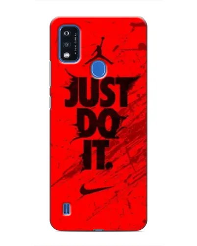 Чехол для ZTE Blade A51 с картинкой «Nike Just Do It»