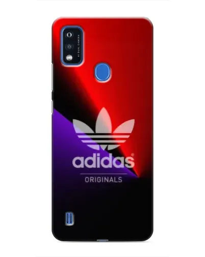 Чехол для ZTE Blade A51 с картинкой «Adidas Red Neon»