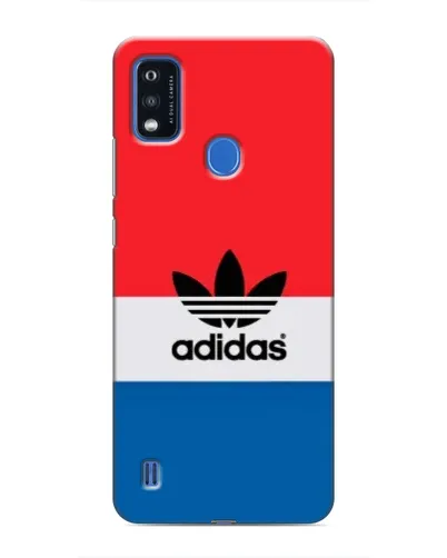 Чехол для ZTE Blade A51 с картинкой «Ретро блоки Adidas»