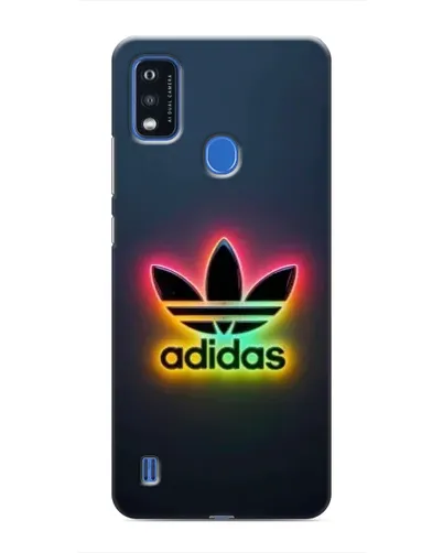 Чехол для ZTE Blade A51 с картинкой «Неоновый Adidas»