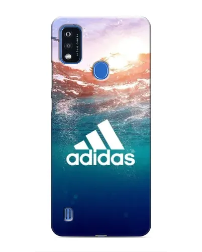 Чехол для ZTE Blade A51 с картинкой «Океанская глубина адидас»