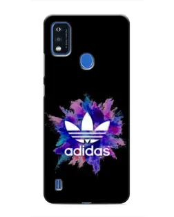 Чехол для ZTE Blade A51 с картинкой «Взрыв красок Adidas»
