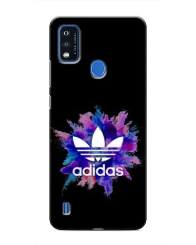 Чехол для ZTE Blade A51 с картинкой «Взрыв красок Adidas»