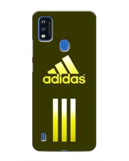 Чехол для ZTE Blade A51 с картинкой «Оливковый градиент Adidas»