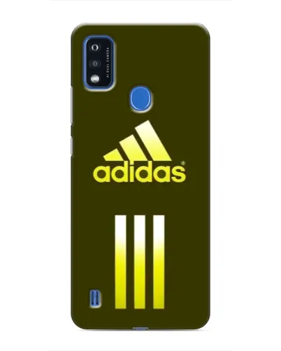 Чехол для ZTE Blade A51 с картинкой «Оливковый градиент Adidas»