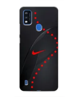 Чехол для ZTE Blade A51 с картинкой «Абстрактный дизайн Nike»