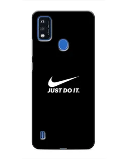 Чехол для ZTE Blade A51 с картинкой «Минимализм от Nike»