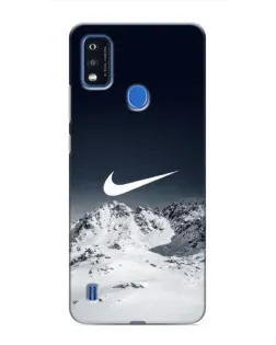 Чехол для ZTE Blade A51 с картинкой «Nike — зимние горы»
