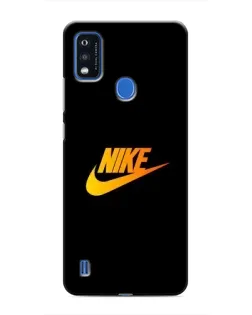 Чехол для ZTE Blade A51 с картинкой «Золотой логотип Nike»