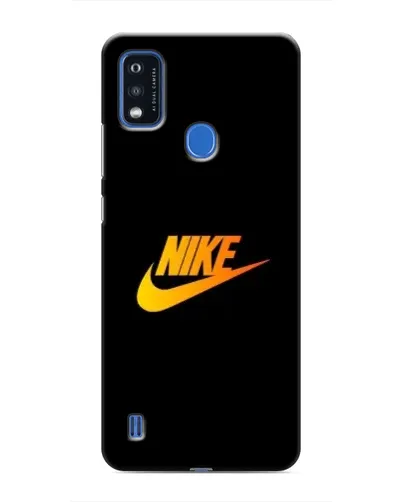 Чехол для ZTE Blade A51 с картинкой «Золотой логотип Nike»