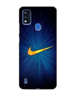 Чохол для ZTE Blade A51 з картинкою «Синій пульс Nike»