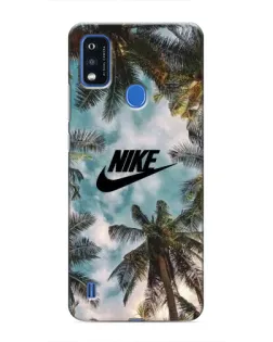 Чохол для ZTE Blade A51 з картинкою «Тропічний принт Nike»