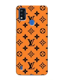 Чехол для ZTE Blade A51 с картинкой «Оранжевый стиль LV»