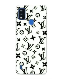 Чехол для ZTE Blade A51 с картинкой «Монохромный хаос LV»