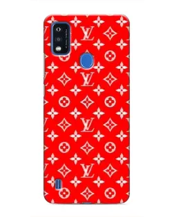 Чехол для ZTE Blade A51 с картинкой «Яркий паттерн LV»
