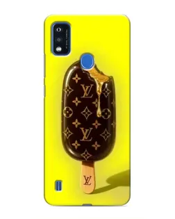 Чехол для ZTE Blade A51 с картинкой «Мороженое от LV»
