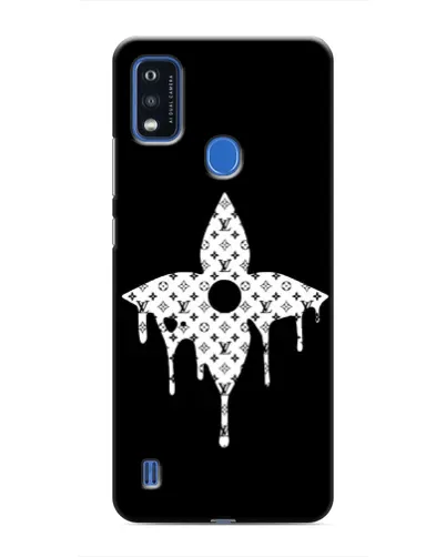 Чехол для ZTE Blade A51 с картинкой «Цветочная монограмма» Чехол для ZTE Blade A51 с картинкой «Цветочная монограмма»