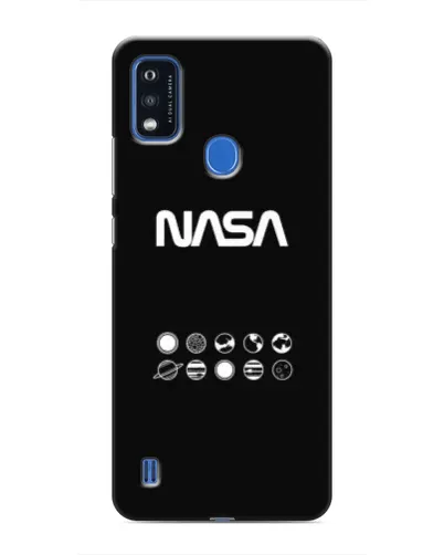 Чехол для ZTE Blade A51 с картинкой «NASA — технический принт» Чехол для ZTE Blade A51 с картинкой «NASA — технический принт»