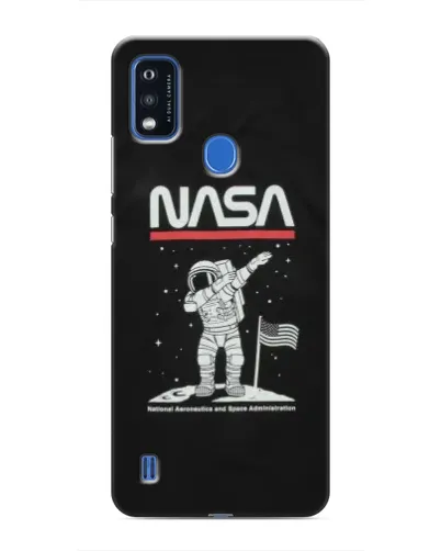 Чехол для ZTE Blade A51 с картинкой «NASA — шагаем по Луне» Чехол для ZTE Blade A51 с картинкой «NASA — шагаем по Луне»