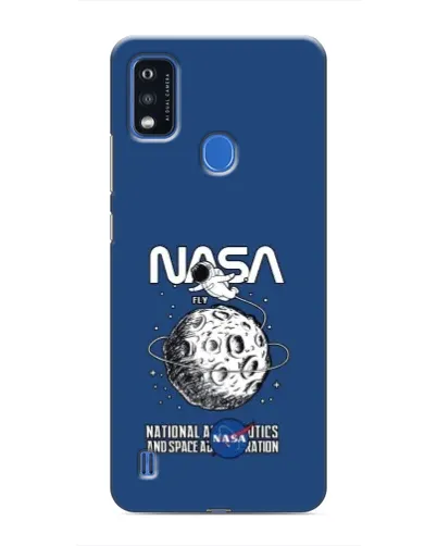 Чехол для ZTE Blade A51 с картинкой «NASA — лунная миссия» Чехол для ZTE Blade A51 с картинкой «NASA — лунная миссия»