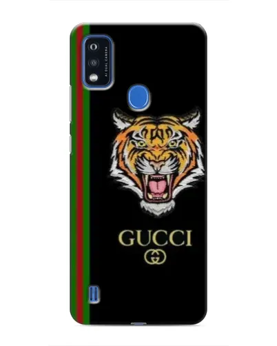 Чехол для ZTE Blade A51 с картинкой «Тигр Gucci»