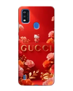 Чехол для ZTE Blade A51 с картинкой «Gucci — золотой сад»
