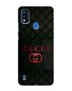 Чехол для ZTE Blade A51 с картинкой «Gucci — стеганый черный»