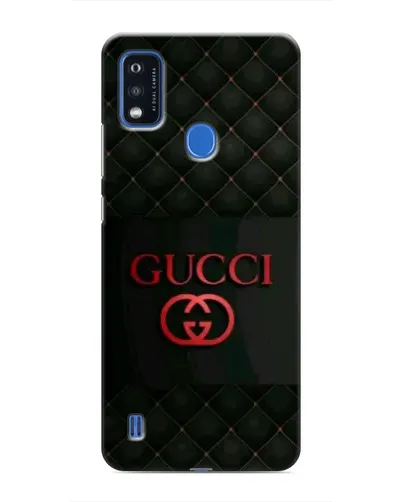 Чехол для ZTE Blade A51 с картинкой «Gucci — стеганый черный»