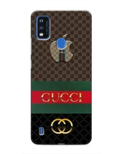 Чехол для ZTE Blade A51 с картинкой «Gucci — брендированный десерт»