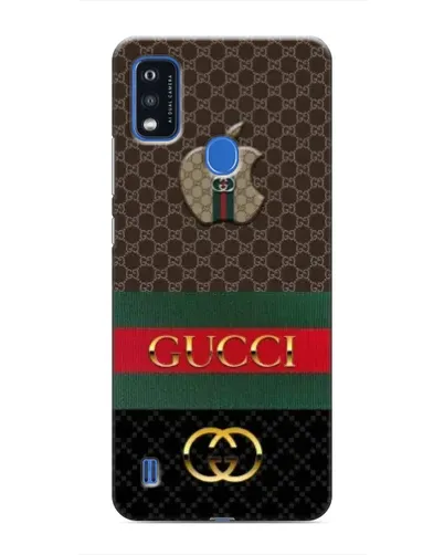 Чехол для ZTE Blade A51 с картинкой «Gucci — брендированный десерт»