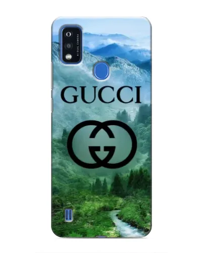 Чехол для ZTE Blade A51 с картинкой «Gucci — горный пейзаж»
