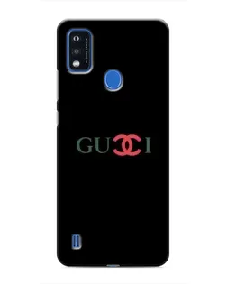 Чехол для ZTE Blade A51 с картинкой «Gucci — красный градиент»
