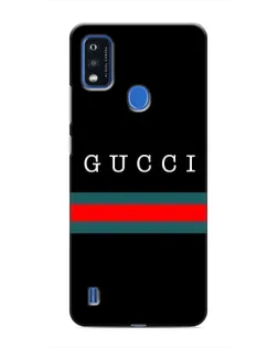 Чехол для ZTE Blade A51 с картинкой «Gucci — красный пояс»