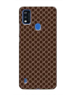 Чохол для ZTE Blade A51 з картинкою «Gucci — шоколадна сітка»