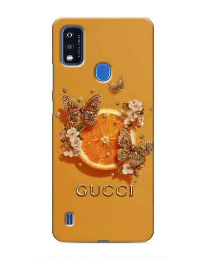 Чохол для ZTE Blade A51 з картинкою «Gucci — золоті метелики» Чохол для ZTE Blade A51 з картинкою «Gucci — золоті метелики»