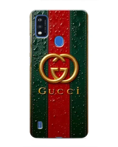 Чохол для ZTE Blade A51 з картинкою «Gucci — фірмова смуга та золото» Чохол для ZTE Blade A51 з картинкою «Gucci — фірмова смуга та золото»
