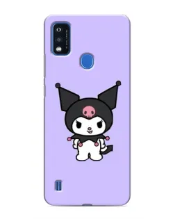 Чехол для ZTE Blade A51 с картинкой «Kuromi — нежный фиолетовый»