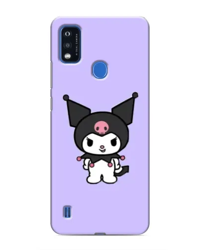 Чехол для ZTE Blade A51 с картинкой «Kuromi — нежный фиолетовый»