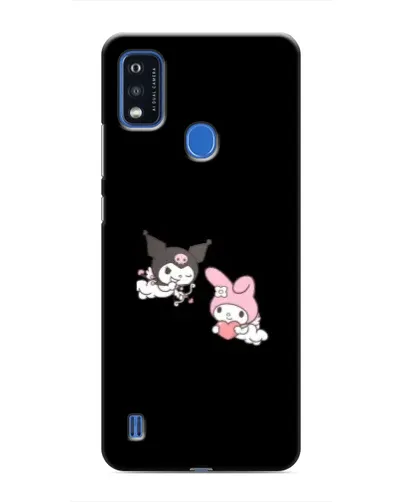 Чехол для ZTE Blade A51 с картинкой «My Melody и Kuromi»