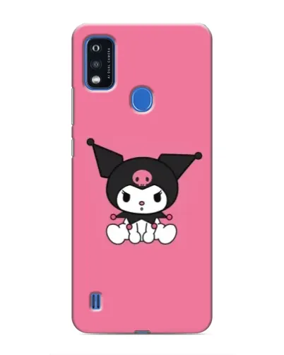 Чехол для ZTE Blade A51 с картинкой «Хмурая Kuromi»