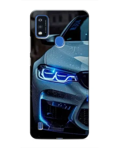 Чехол для ZTE Blade A51 с картинкой «Взгляд BMW с синими фарами» Чехол для ZTE Blade A51 с картинкой «Взгляд BMW с синими фарами»