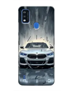 Чехол для ZTE Blade A51 с картинкой «BMW в свете фар»