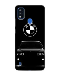Чехол для ZTE Blade A51 с картинкой «BMW — взгляд из темноты»