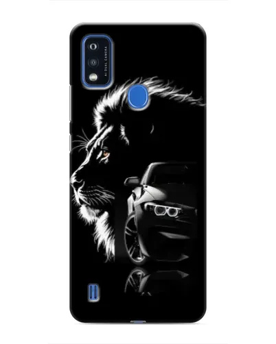 Чехол для ZTE Blade A51 с картинкой «BMW и лев» Чехол для ZTE Blade A51 с картинкой «BMW и лев»