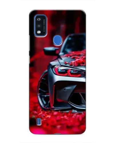 Чехол для ZTE Blade A51 с картинкой «Спортивная BMW и цветы» Чехол для ZTE Blade A51 с картинкой «Спортивная BMW и цветы»