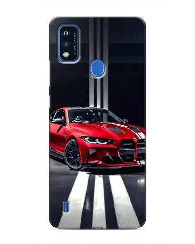 Чехол для ZTE Blade A51 с картинкой «Красная BMW на дороге» Чехол для ZTE Blade A51 с картинкой «Красная BMW на дороге»