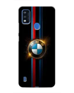 Чехол для ZTE Blade A51 с картинкой «BMW M-Power неон»
