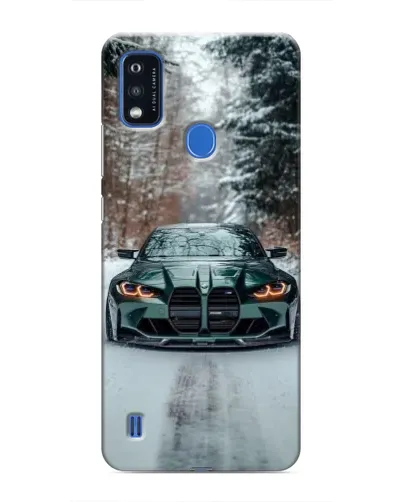 Чехол для ZTE Blade A51 с картинкой «BMW в зимнем лесу» Чехол для ZTE Blade A51 с картинкой «BMW в зимнем лесу»