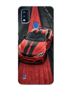 Чехол для ZTE Blade A51 с картинкой «BMW на красной дорожке»
