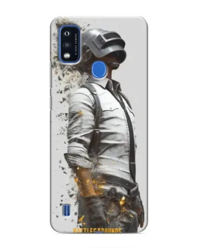 Чехол для ZTE Blade A51 с картинкой «PUBG — боец в пыли» Чехол для ZTE Blade A51 с картинкой «PUBG — боец в пыли»